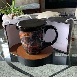 NEW Morning Sunrise Tea Mug Set in Beautiful Gift Box by Terry Redlin ☕️